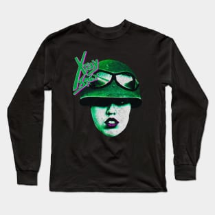 Retro X-ray spex poly styrene tribute Long Sleeve T-Shirt